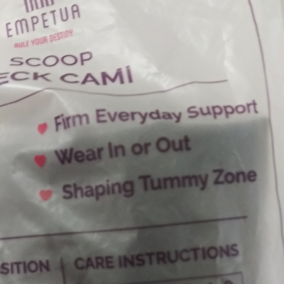 ✨NEW✨ Empetua By Shapermint Scoop Neck Cami - Picture 7 of 7